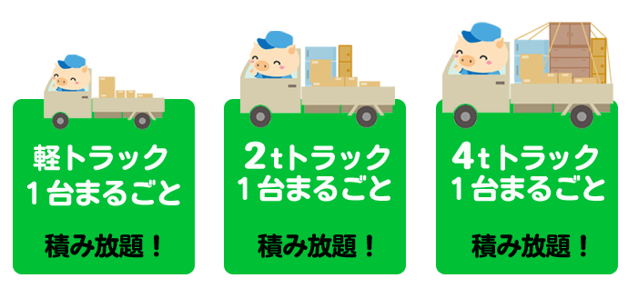 積み放題プランは4つ